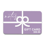 Notes-LA Gift Card